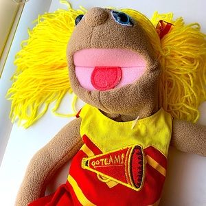 📣Blonde Cheerleader Puppet Muppet📣